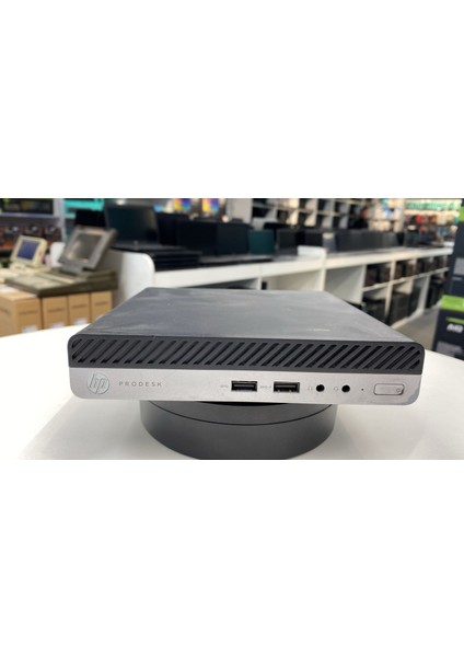 2.el Pc Mini Prodesk 400 G3 Wifi I5 6500T 8gb Ddr4 256GB SSD 1xsp 2xdp Girişli