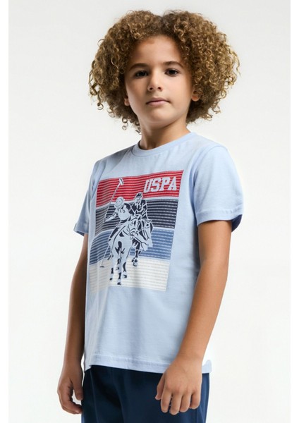 Erkek Çocuk Mavi Kısa Kol Pijama Takım modelleri