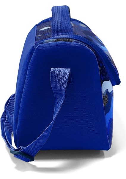 Kids Lacivert Saks Kamuflaj Desenli Thermo Beslenme Çantası 22789