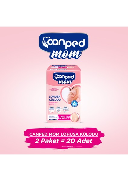 Mom Lohusa Külodu L/XL 10'lu x 2 Adet