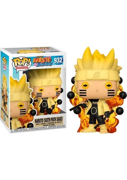Funko Pop Naruto Six Path Sage Modu Figür Naruto Shippuden (Yurt Dışından)