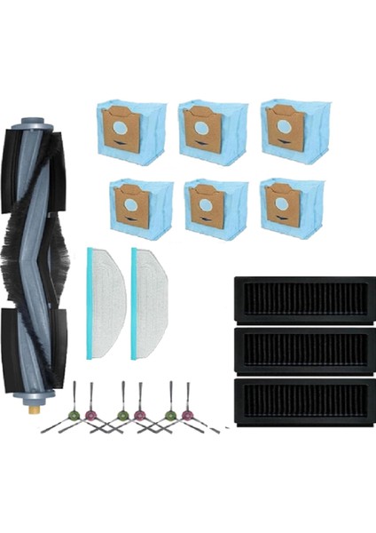 18 Parça Aksesuar Seti Küp/cc Elektrikli Süpürge Yedek Parçaları Için (Yurt Dışından)