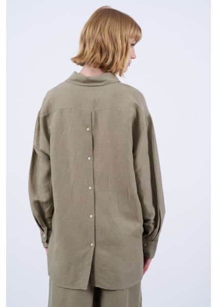 Kadın Keten Gömlek Pantolon Takım fırsatları