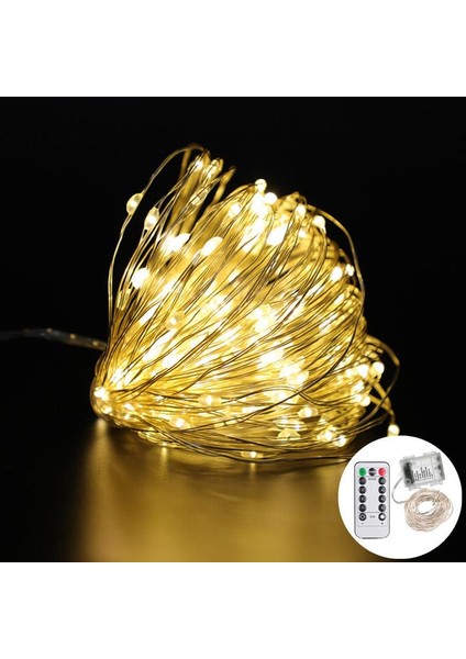 Peri Tel LED Işık Kumandalı Animasyonlu Pilli LED