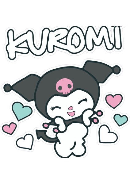 Sanrio Akrilik Boya Sayı Kuromi Yaratıcı Hobiler Karikatür Sayılarla Boyama Çocuklar Için El Yapımı Benzersiz Hediye Renk: DSN3-066 / Boyut (Cm): 20X20CM - Çerçevesiz (Yurt Dışından)