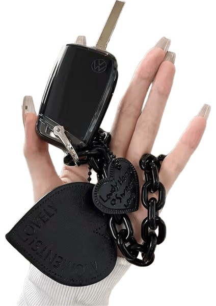 Vw Volkswagen Golf 7 Mk7 Tiguan Mk2 Seat Ateca Leon Fr 2 Ibiza Skoda Octavia Için Şeffaf Anahtar Kılıfı Kapak Koruyucu Anahtarlık (Yurt Dışından)