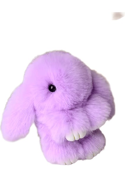 15CM Tavşan Kürk Anahtarlık Kadın Çanta Araba Anahtarlık Kolye Dekorasyon Takı Çanta Askıları Aksesuarlar Hediyeler (Yurt Dışından)