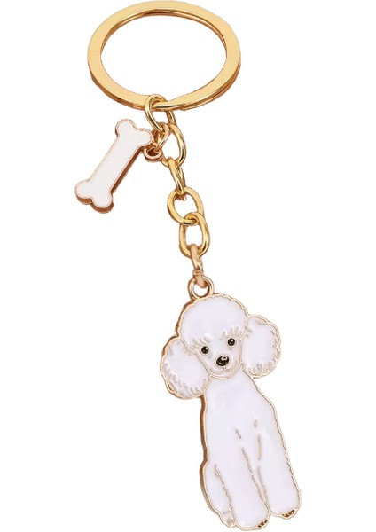 1 Adet Metal Teddy Kaniş Sevimli Köpek Anahtarlık Kolye Çanta Için Kadın Erkek Charm Aşk Takı Hediyeler Araba Anahtarlıkrenk: 01 (Yurt Dışından)