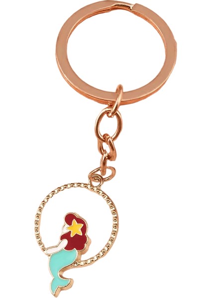 Sevimli Emaye Akçaağaç Yaprağı Kaktüs Anahtarlık Panda Anahtarlık Kolye Kadınlar Için Kızlar Çanta Aksesuarları Dıy Takı Hediyeler (Yurt Dışından)