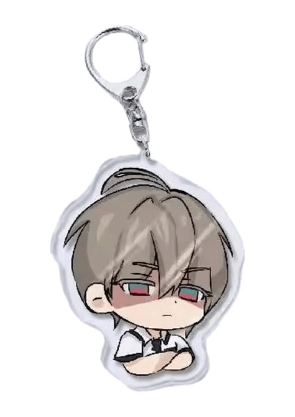 Bulut Aşk Akrilik Anahtarlık Kadın Bai Xian Yun Yan Sevimli Anime Karakter Anahtarlık Adam Bl Çift Anahtarlık Kolye Takı (Yurt Dışından)