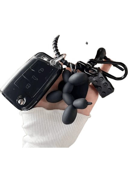 Vw Volkswagen Golf 7 Mk7 Tiguan Mk2 Seat Ateca Leon Fr 2 Ibiza Skoda Octavia Için Şeffaf Anahtar Kılıfı Kapak Koruyucu Anahtarlık (Yurt Dışından)