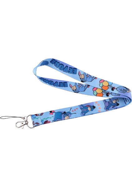 YQ210 Winnie The Pooh Ipi Karikatür Ayı Kaplan Boyun Askıları Anahtarlar Için Telefon Ipi Kimlik Rozeti Tutucu Anahtarlık Asmak Halat Lariat Hediyelerrenk: 4 (Yurt Dışından)