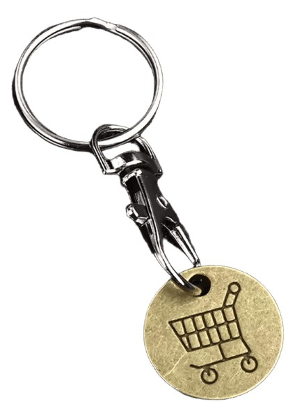 Yeni Metal Alışveriş Arabası Para Tutucu Anahtarlık Taşınabilir Arabalar Süpermarket Promosyon Hediye Için Token Istakoz Toka Anahtarlık (Yurt Dışından)