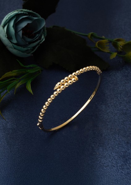 Çivili Spor Model 14 Ayar Altın Kelepçe Bilezik modelleri