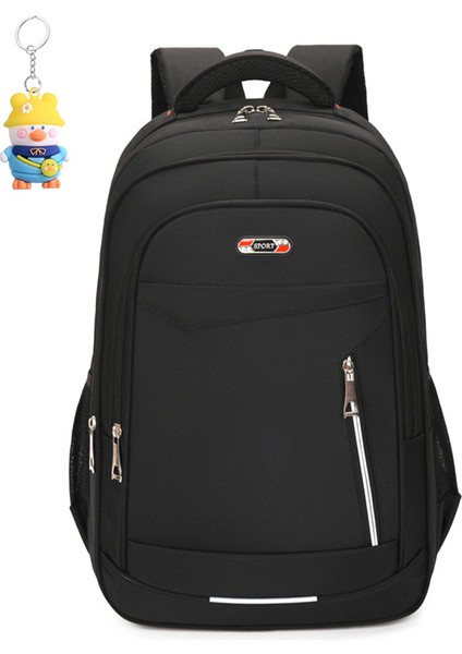 Erkek Sırt Çantası Büyük Kapasiteli Rahat Spor Öğrenci Okul Çantası Açık Seyahat Sırt Çantası Iş Bilgisayar (Yurt Dışından)