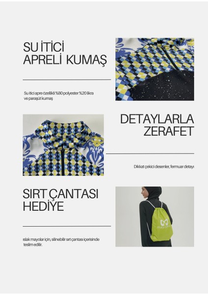 Fit Siyah Tek Üst Mayo