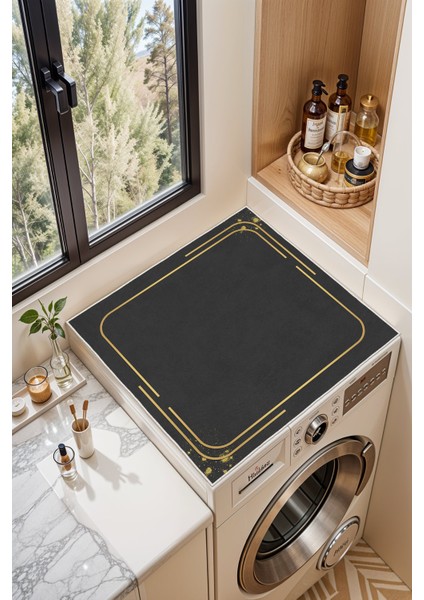 Kaymaz Tabanlı Çamaşır Makinesi Örtüsü Modern Kullanışlı Yıkanabilir Mat fiyatları