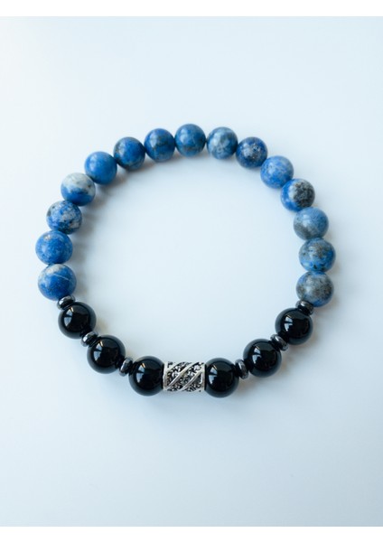 GemWorks Lapis Lazuli & Oniks Bileklik