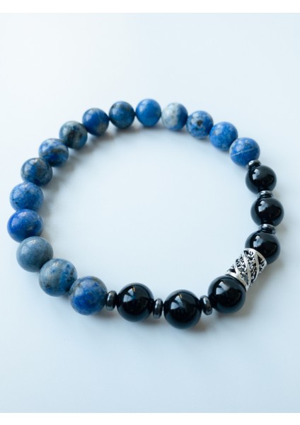 GemWorks Lapis Lazuli & Oniks Bileklik