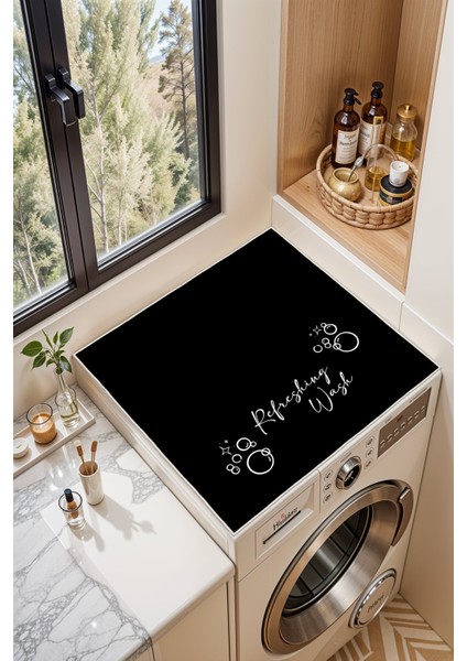 Kaymaz Tabanlı Çamaşır Makinesi Örtüsü Modern Kullanışlı Yıkanabilir Mat fiyatları