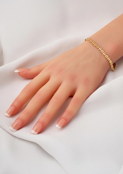 Vidalı Unisex 14 Ayar Altın Bileklik fiyatları