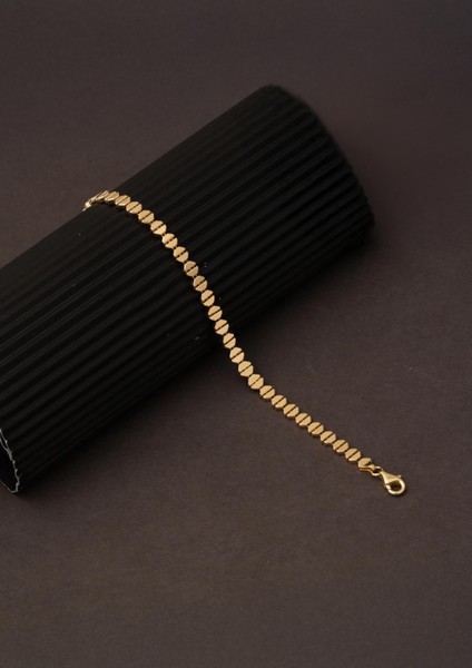 Vidalı Unisex 14 Ayar Altın Bileklik modelleri