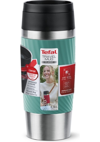 Travel Mug Twist Classic 0,36 Litre Seyahat Kupa Termos [Yeşil] - 3110601337