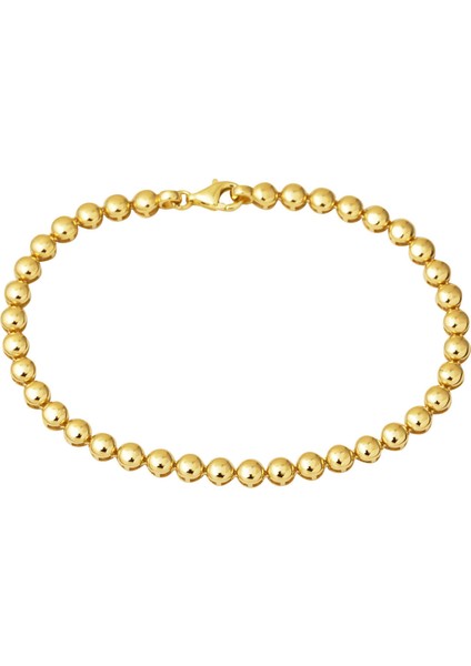Altın Taneleri 14 Ayar Unisex Bileklik