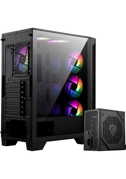 Msı 650W 80+ Bronze Mag Force 120A B65 Gamıng Mıd-Tower Pc Kasası fırsatları