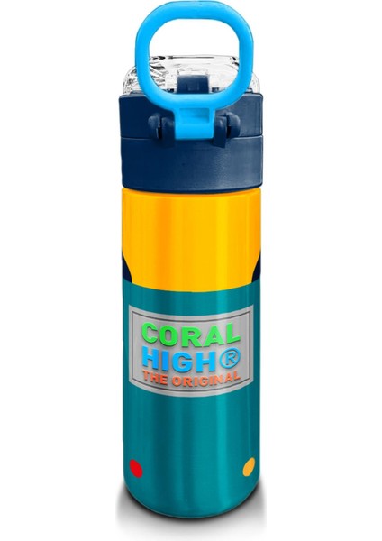 Kids Lacivert Çivit Robot Desenli Pipetli ve Direkt Içim Çelik Termos 500 ml 31918 modelleri