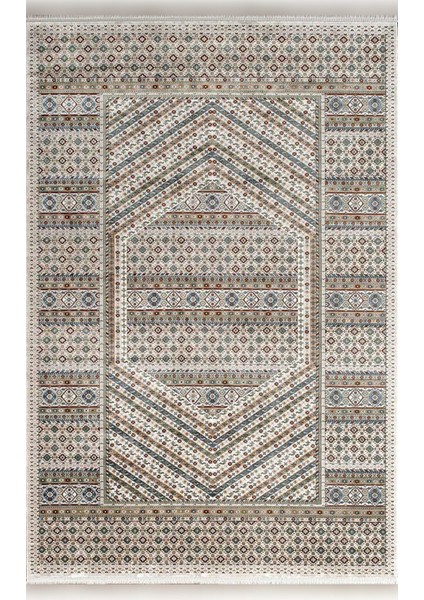 Galenda JH01A Yumuşak Dokulu Vintage ve Modern Desenli Kaliteli Halı