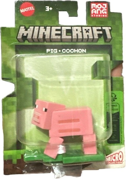 Minecraft Pig Cochon Figür