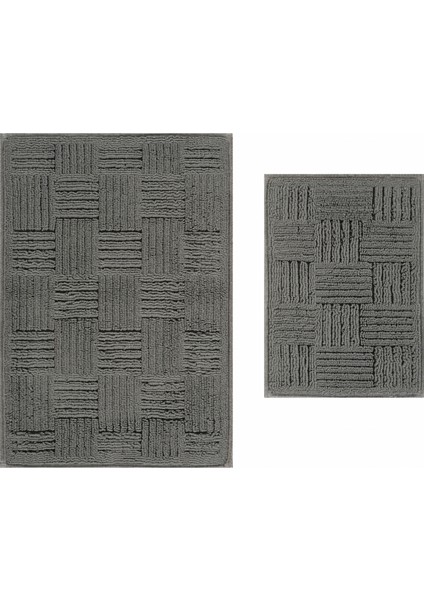 Wave Paspas Gri 60 x 90-40 x 60 cm