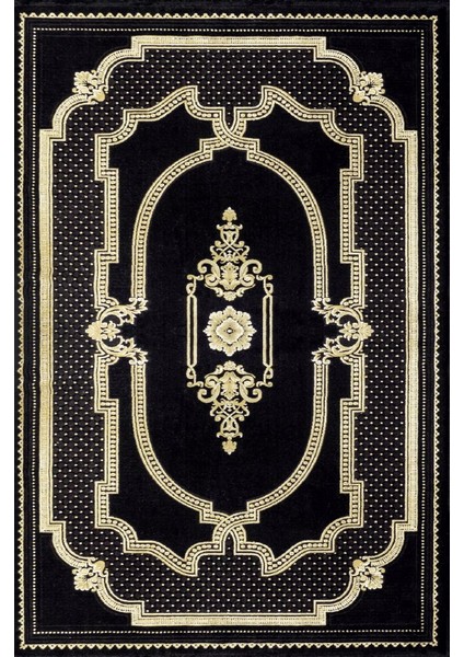 Bahariye Art Deco - A914 Siyah Gold