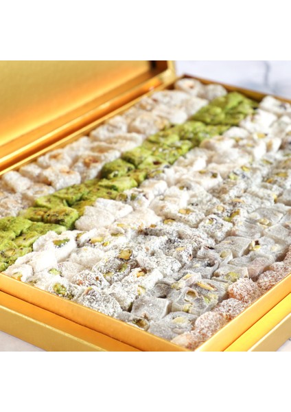 Special Çifte Kavrulmuş Lokum 1100G (Gold Kutu) modelleri