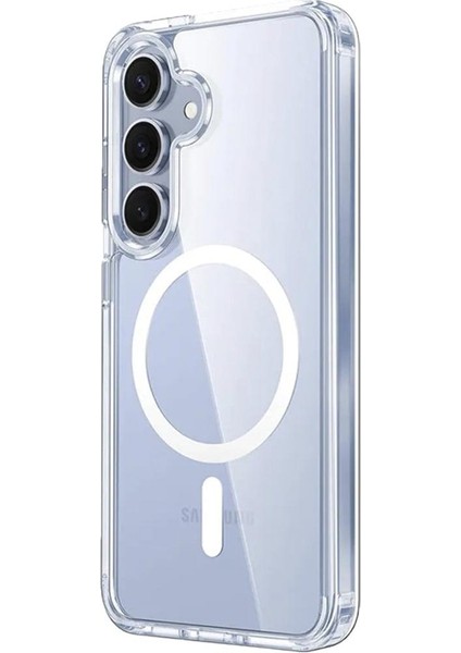 Magsafe Aır Samsung S25/S24 Şeffaf Kapak