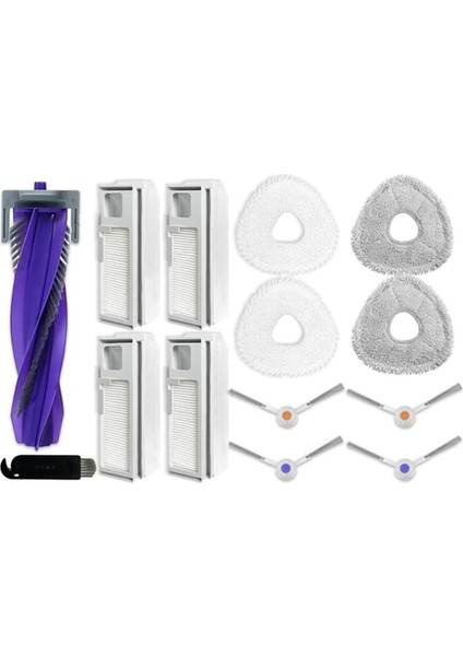 Freo x Ultra, J4 / Lite Elektrikli Süpürge Parçaları Aksesuarları Ana Yan Fırça Filtre Torbaları Paspas Bezi (Yurt Dışından)