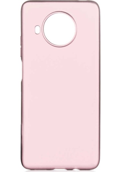 Xiaomi Redmi Note 9 Pro 5g Kılıf Zore Premier Silikon Kapak-Rose GOLD-8682314082556-TCHS49917