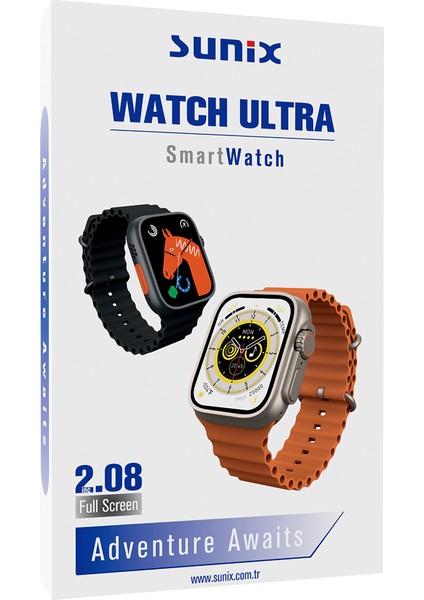 Watch Ultra Akıllı Saat 2.08