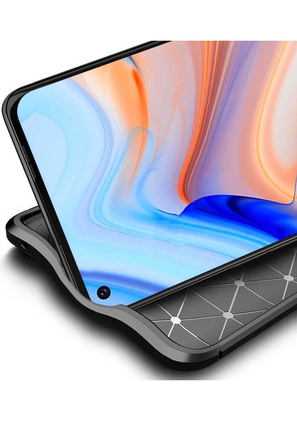Oppo Reno 4 Pro Kılıf Zore Niss Silikon KAPAK-KIRMIZI-8682314074490-TCHS46662