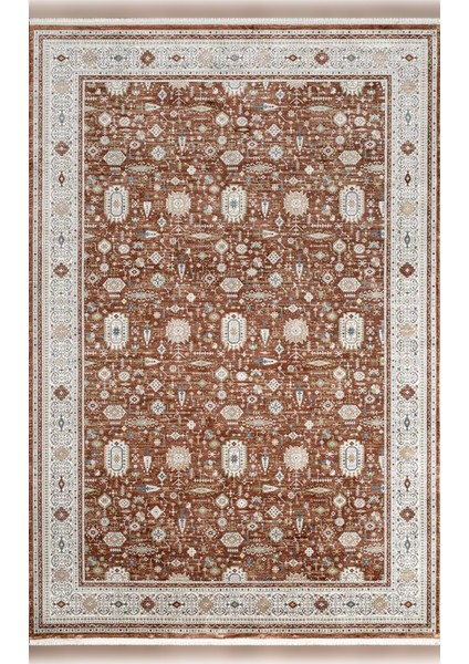Galenda JH02B Yumuşak Dokulu Vintage ve Modern Desenli Kaliteli Halı