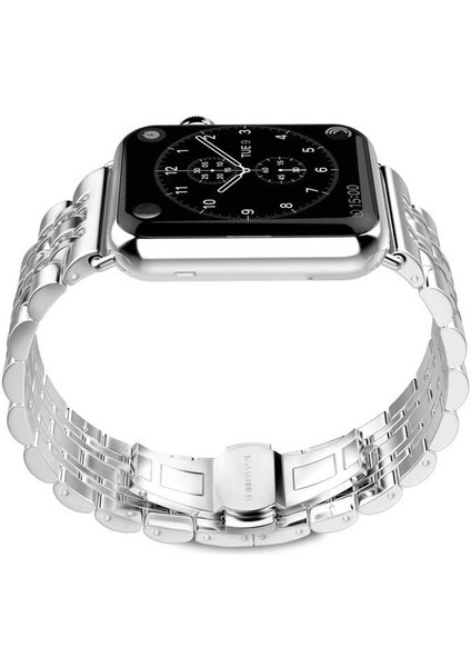 Watch 44MM Uyumlu Krd-14 Metal Kordon Zore - GÜMÜŞ-8682314021470-TCHS38896