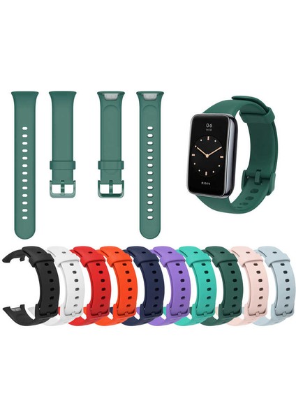 Xiaomi Mi Band 7 Pro Krd-70 Uyumlu Kordon Zore - TURUNCU-8680436617748-TCHS77816