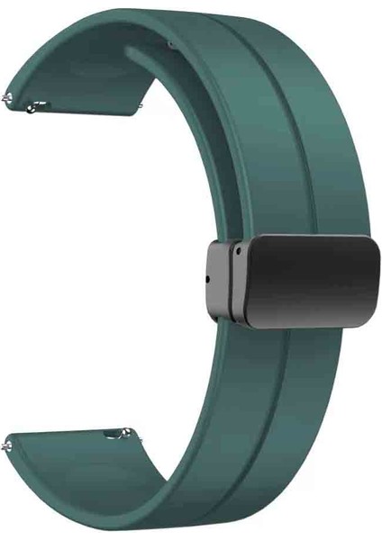 Huawei Gt2 42MM Krd-84 20MM Uyumlu Kordon Zore - YEŞIL-8680436707579-TCHS91259