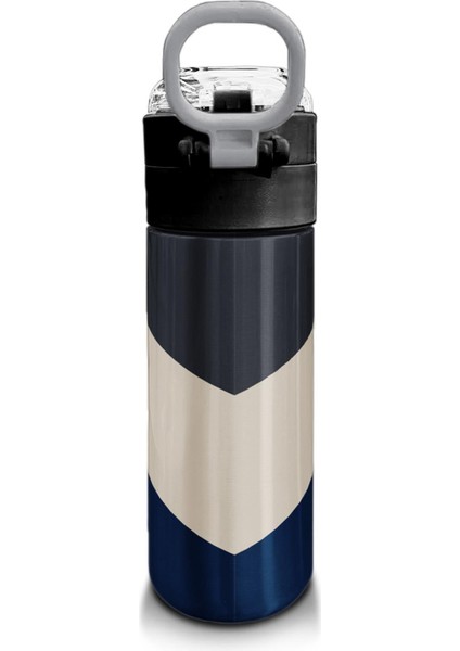 Kids Lacivert Koyu Gri Bej Desenli Pipetli ve Direkt Içim Çelik Termos 500 ml 31893 modelleri