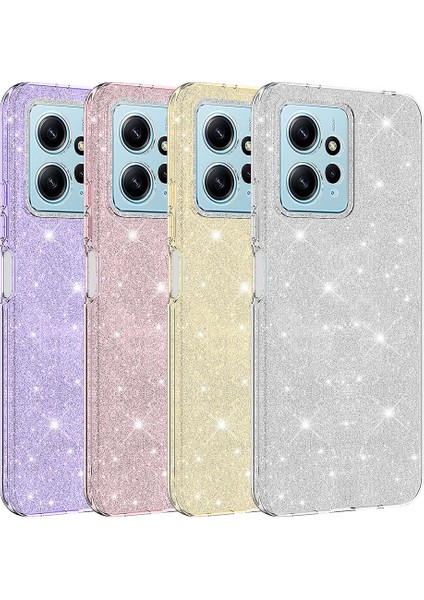 Xiaomi Redmi Note 12 4g Kılıf Zore Shining SILIKON-GOLD-8680436702680-TCHS90303