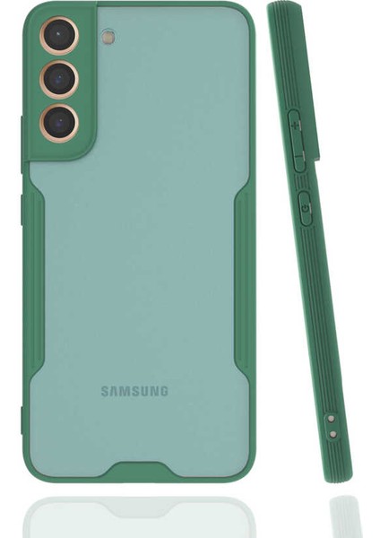 Galaxy S22 Plus Kılıf Parfe Kapak-Koyu YEŞIL-8680436279380-TCHS64724