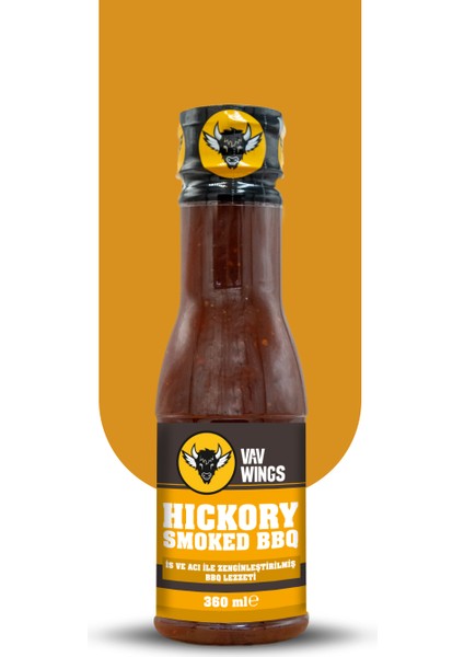 Medium Buffalo + Hickory Smoked Bbq + Parmesan Garlic Sos 360 ml