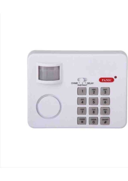 Kablosuz Hareket Sensörlü Alarm Sistemi - Şifreli Güvenlik Cihazı ve Siren