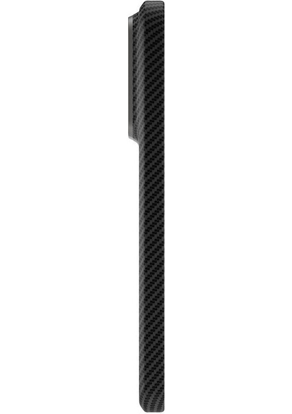 Xiaomi Mi 14 Kılıf Magsafe Şarj Özellikli 600D Kevlar Zore Krek Karbon KAPAK-SIYAH-8680436771587-TCH